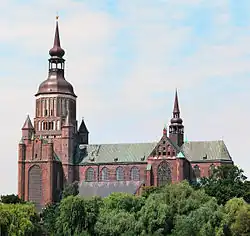 Marienkirche, Stralsund, Německo