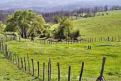 Krajina v bulharské části pohoří