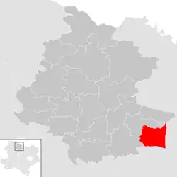 Straning-Grafenberg na mapě