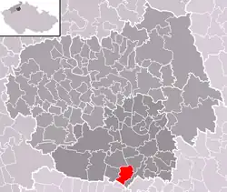 Straškov-Vodochody na mapě