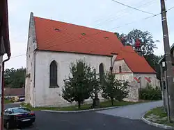 Farní kostel sv. Petra a Pavla ve Stráži nad Nežárkou.