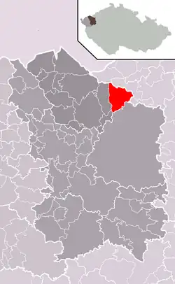 Stráž nad Ohří na mapě