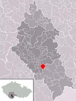 Strážkovice na mapě