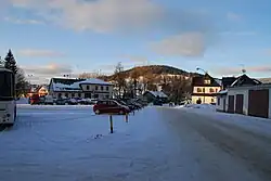 Náměstíčko v obci