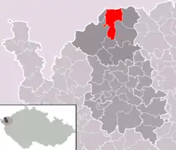 Stříbrná na mapě