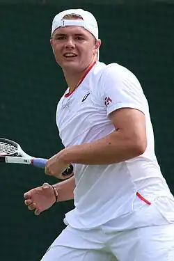 Dominic Stricker ve Wimbledonu 2023