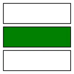 zelená turistická značka