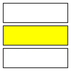 žlutá turistická značka