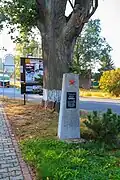 Stružinec - pomník padlého rudoarmejce