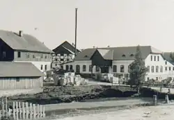 Strunzova pila na dobové fotografii