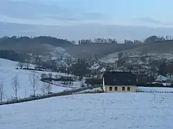 Pohled na Strupšín od jihu