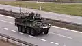 M1126 Stryker v Česku během operace Dragoon Ride