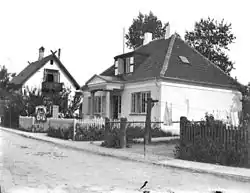 Studio Johanne Hesbeckové, exteriér, asi 1915