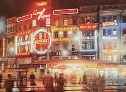 Stureplan neon, 1957