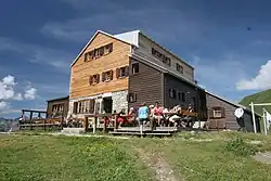 Stuttgarter Hütte v srpnu 2013