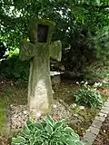 Sušice, smírčí kříž v zahradě domu čp. 118.jpg