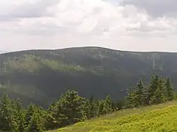 Sušina, nejvyšší kopec na obzoru