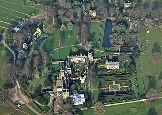 Hrad z ptačí perspektivy