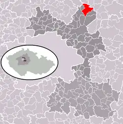 Sudovo Hlavno na mapě