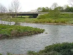 Soutok Aggeru s říčkou Sülz