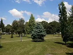 Sukovy sady, původně Fialovy sady (podle obecního starosty, zakladatele okrašlovacího spolku a iniciátora vzniku parku)