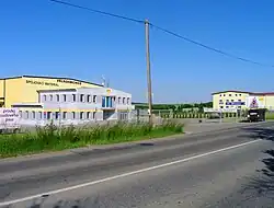 Průmyslová zóna v Hlubočince