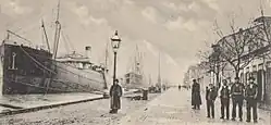 Přístav Sulina roku 1900
