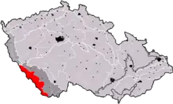 Česká část Šumavy