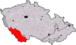 Česká část Šumavské hornatiny