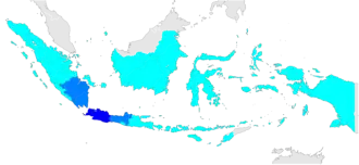 Mapa rozšíření jazyka