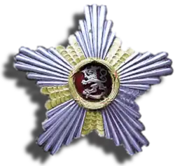 Řádová hvězda velkokříže