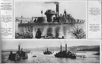 Na horním snímku je monitor Körös