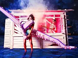 Philipp von Ostau použil barevné umělé světlo