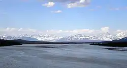 řeka z dálnice Denali