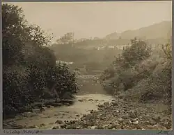 Krajina s řekou, asi 1893