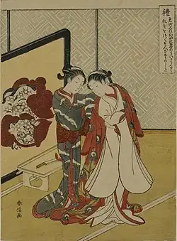 Suzuki Harunobu, asi 1770