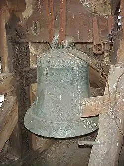 Velký zvon v kostele sv. Jakuba ve Svádově