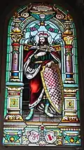 Vitráž svatého Václava