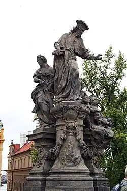 Svatý Ivo (1711), Karlův most