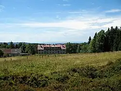 Krajina na jižním úpatí Vítkova kamene u osady Svatý Tomáš