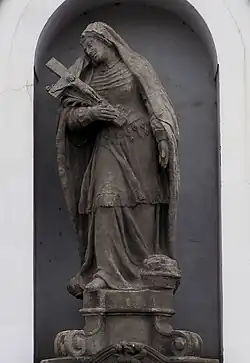 Socha svaté Aji od Františka Ignáce Platzera z let 1770-1771. Socha se nachází v Praze na Smíchově, v Nádražní ulici, v nice u domu č.p. 1573/60.