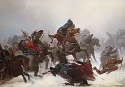 King Sverre's march over the Vossefjell (1861)