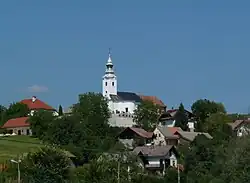Kostel sv. Ondřeje, sídlo Bela Cerkev