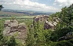 Příhrazské skály u Drábských světniček