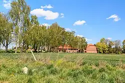 Budovy na Klacovské ulici v místech bývalé osady