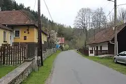 Pohled západním směrem