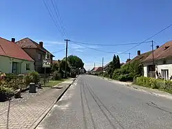 Severní část obce (2024)