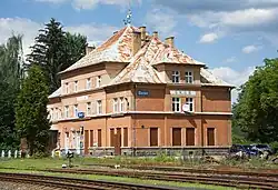 Nádražní budova ve Svoru