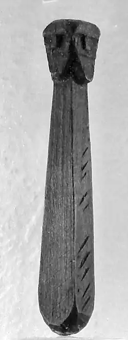 Wolinský idol s čtyřmi tvářemi z 9.–10. století bývá běžně ztotožňován se Svantovítem.