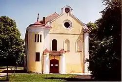 Synagoga, kde se sbor schází